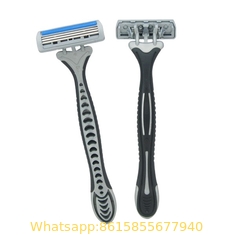 disposable razor twin 2 blade shaving razor with lubricant strip stainless steel blade hot sale AMAZON for man and lady