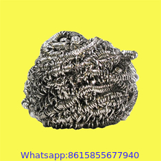 China factory provides ss stainless steel 410 flat wire dish metal scrubber