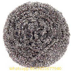 Pot cleaning SS410 stainless steel wire scrubber cleaning ball stainless steel scourer