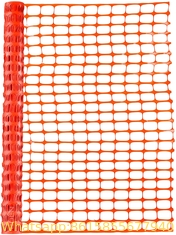 Customized cheap price orange safety net barrier fence plastic mesh barricade net