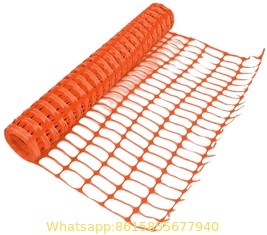 cheap high quality orange plastic security fence