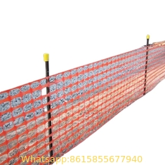 China factory orange safety fence barrier mesh of road warning barrier