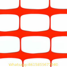 China Factory Orange HDPE Plastic Safety Warning Net Barrier Mesh Fence