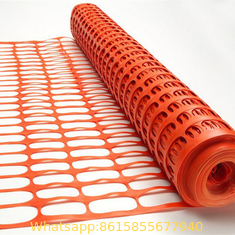 Orange safety netting plastic snow fence net road safety barrier net