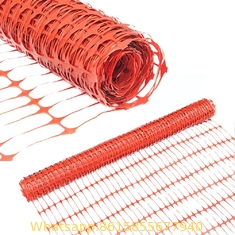 Green / Orange Durable Plastic Safety Snow Fence for Fencing