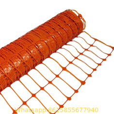 Plastic safety fence mesh net orange barrier fence/ HDPE construction safety netting/ Snow guard warning barrier garden
