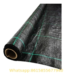 UV Treated PP Agricultural Landscap4m Width  Weed Barrier Fabric100 GSM White Greenhouse Weed Blockage Anti-Weed Control