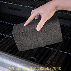 Wholesale Overseas Warehouse 12 Pack Glass Grill Brick For Cleaning Girt