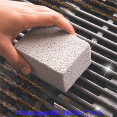 Grill Griddle Cleaning Brick Block Ecological Grill Cleaning Brick De-Scaling Cleaning Stone for Removing Stains BBQ