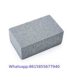 Heavy Duty Grill Cleaner, Grill Cleaning Bricks with Handle, Pumice Griddle Cleaning Stone Removing Stains for BBQ, Swim