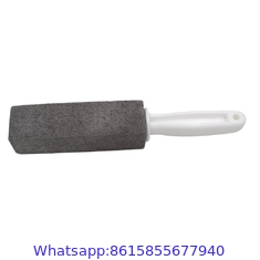 Toilet Cleaning Brush Bowl Cleaner Hard Water Ring Limescale Remover Pumice Toilet Brush with Handle