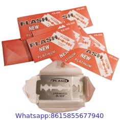 platinum coated High quality stainless steel double edge razor blade