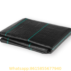 Black With UV PP woven ground cover or anti grass cloth or weed mat