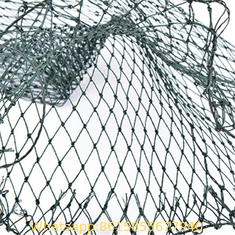 Polyethylene Dark Green Knotted Fishing Net
