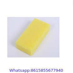 Disposable pumice sponge