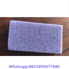 Purple Coarse Mini Disposable Pumice Pads Professional Pumice Sponge Healthy Skin Callus