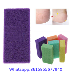 pu pumice sponge for callus remover