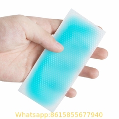 Fever Cooling Patch 20pcs 8 Hours Fever Cooling Gel Pads for Relief Migraine, Muscle ache, Sprain, Hot Flash Blue Forehe