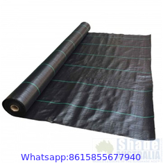 Ground Cover Heavy PP Woven Weed Barrier, Plastic Mulch