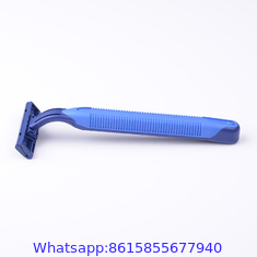 Wholesale Professional Manufacturer disposable triple blade razor with lubricating strips