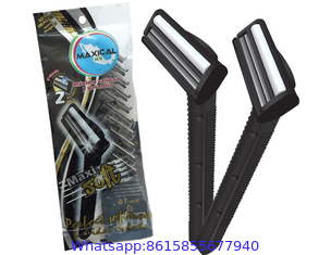 twin blade safety disposable shaving razor from China