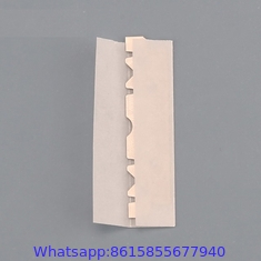 Half razor blade for barber store