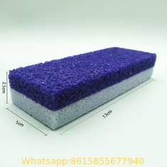 Factory wholesale 2 in 1dead skin removal pu pumice stone for foot cleaning Dead Skin Removal Hard Skin