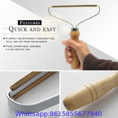 Portable Lint Remover Clothes Fuzz Fabric Power-Free Fluff Removing Roller Sweater Woven Coat Brush Tool