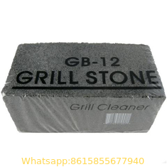 Glass pumice bbq Grill cleaning stone with holder pumice brick pumice block for sale