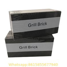 Glass pumice bbq Grill cleaning stone with holder pumice brick pumice block for sale