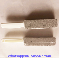 Pumice Stones for Cleaning Pumice Scouring Pad Grey Pumice Stick Cleaner for Removing Toilet Bowl Ring Bath Household