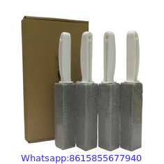 Pumice Cleaning Stone with Handle, Toilet Toilet Bowl Ring Pumice Stick Deep Stains Rust Hard Water Ring Remover for Lo