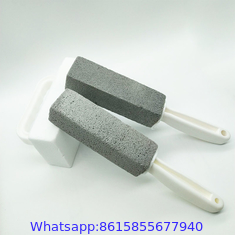 Portable Pumice Stone Water Toilet Bowl Cleaner Brush Wand Tile Sinks - 2 Pack