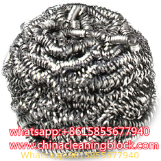 Stainless Steel Scrubbers, Ideal for Cast Iron Pans
