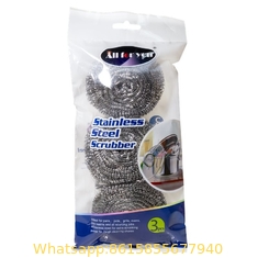 Stainless Steel Scourers by Scrub It – Steel Wool Scrubber Pad Used for Dishes, Pots, Pans, and Ovens.