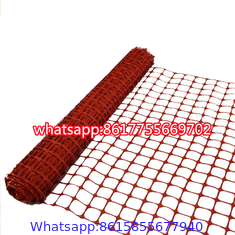 2022 newly Orange plastic safety mesh/HDPE warning barrier fence/safety fence/orange