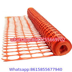 2022 newly Orange plastic safety mesh/HDPE warning barrier fence/safety fence/orange