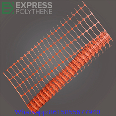Snow Fence 48 in x 50 ft Orange warning barrier
