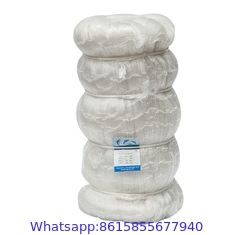 China sale Nylon Monofilament 0.51MM 100MD Double Knots Snow White African Market Fishing Nets