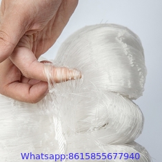 China sale Nylon Monofilament 0.51MM 100MD Double Knots Snow White African Market Fishing Nets