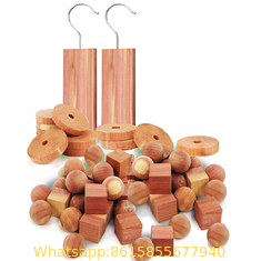 Cedar Blocks for Clothes Storage | Cedar Balls & Cedar Rings | Closet Deodorizer | Clothes Protection & Mustiness
