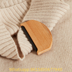 Cedar Wood Cashmere & Fine Wool Comb for De-Pilling Sweaters & Clothing – Removes Pills, Fuzz and Lint from Garments