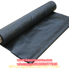 nonwoven anti weed mat Black Film polypropylene material Agriculture Farming weed barrier fabric