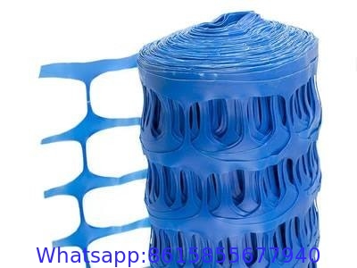 Blue Barrier Safety Fencing Erected Within Minutes
