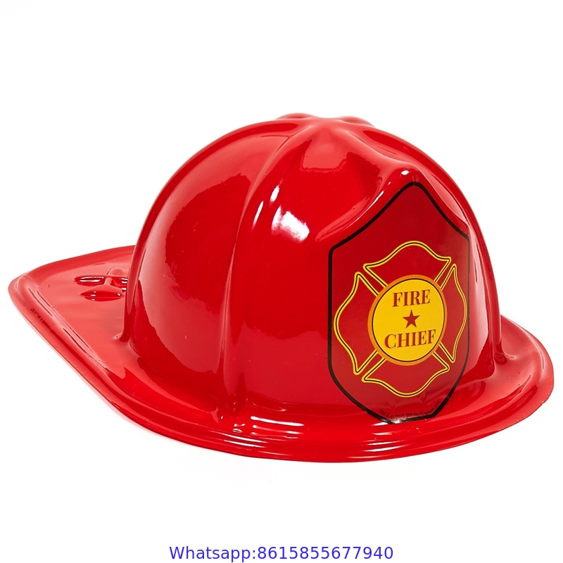 Adult's Plastic Fire Hat