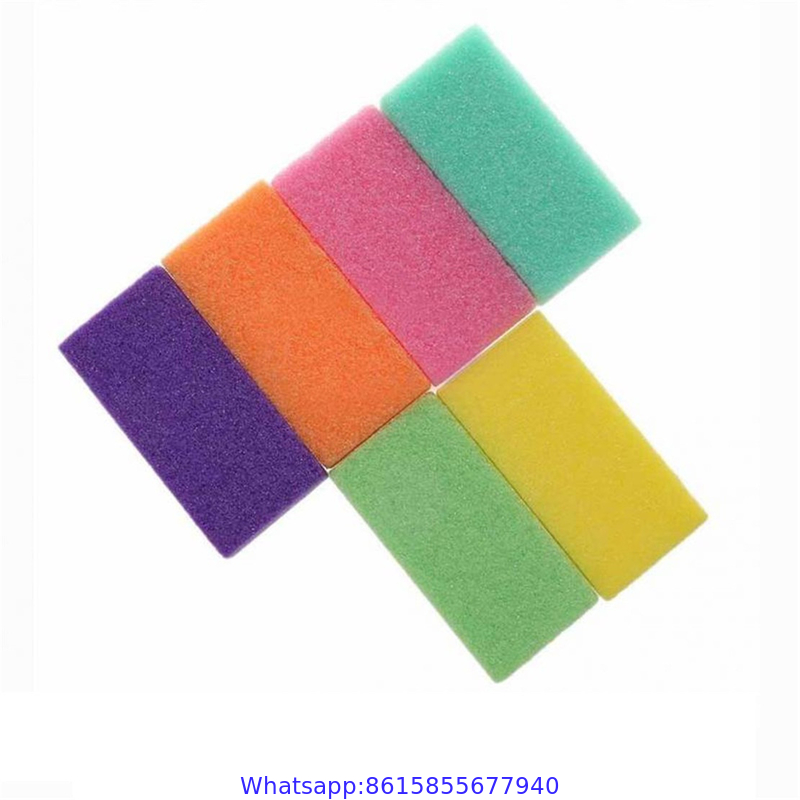 Disposable pumice sponge