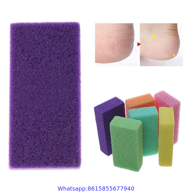 pu pumice sponge for callus remover