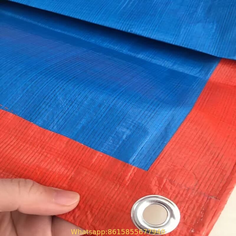 Factory customized double waterproof PE tarpaulin