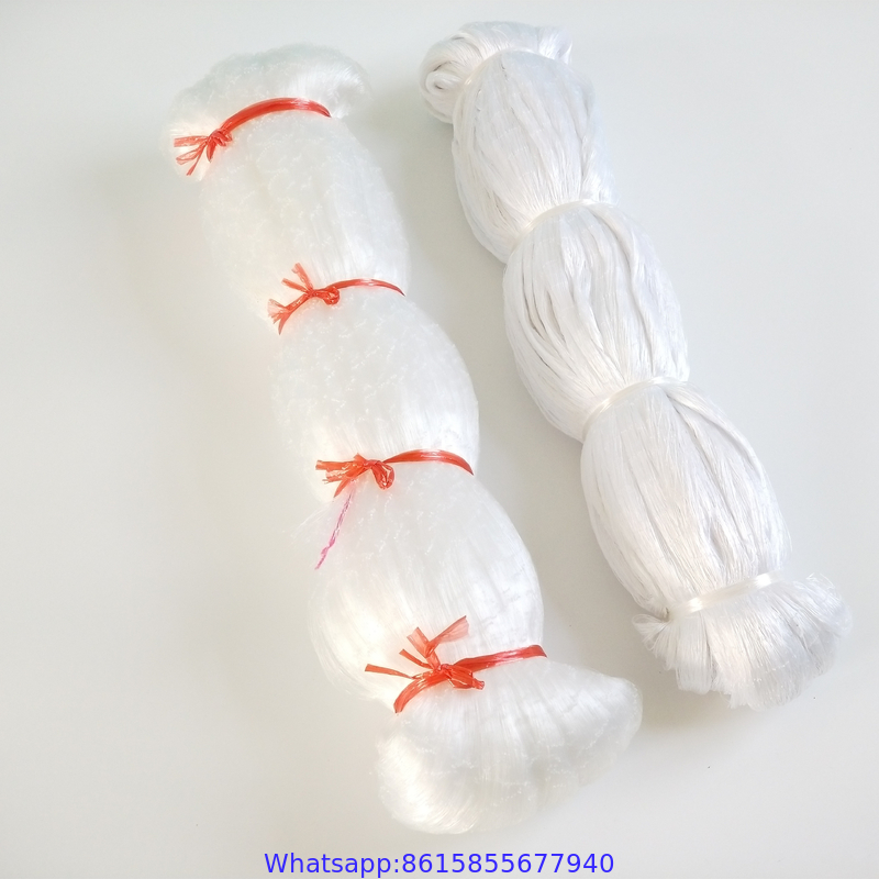 100 meters double knots nylon monofilament fishing net