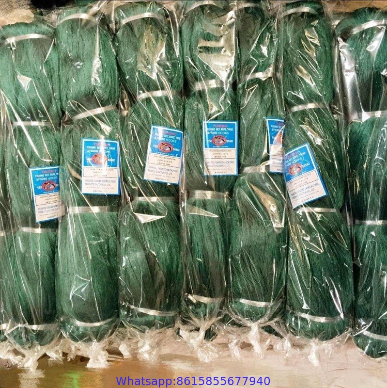 nylon /polyester multifilament fishing net(pesca) 3PLY